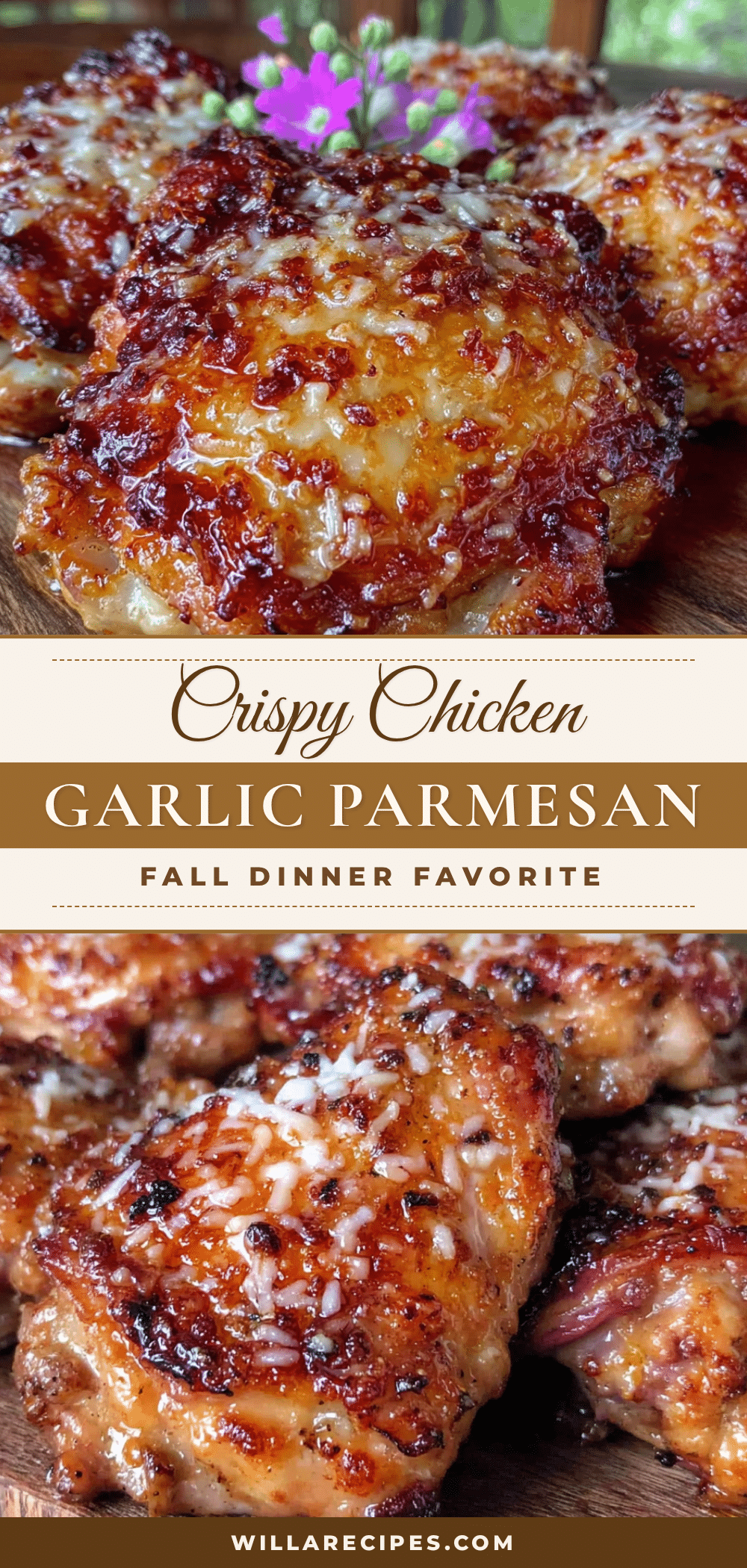 air fryer garlic parmesan chicken thighs recipe