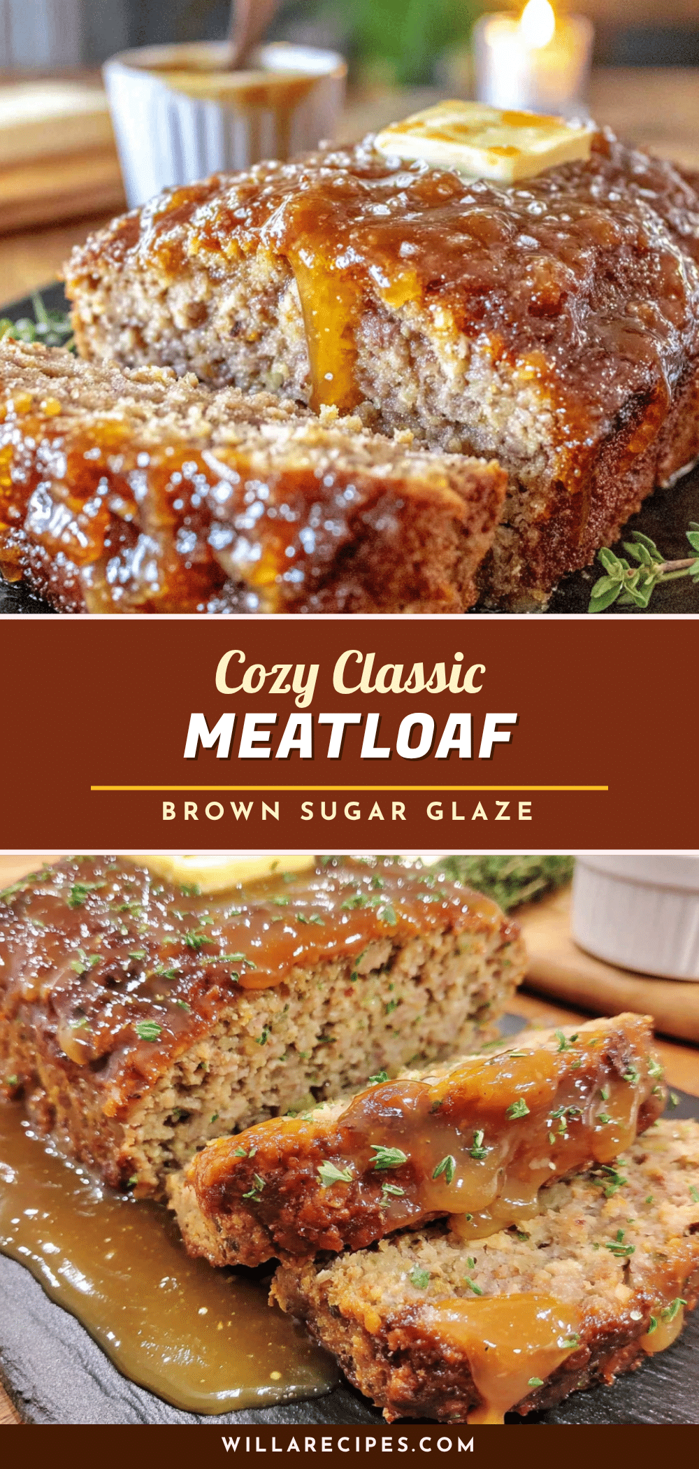 cozy classic meatloaf with brown sugar glaze recipe