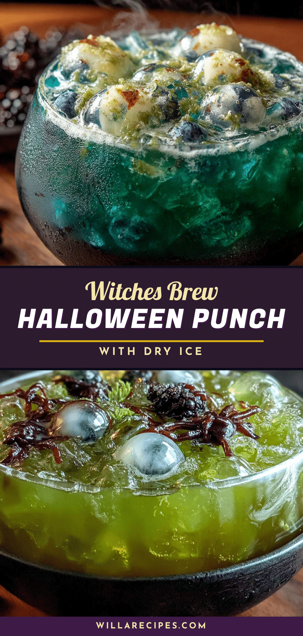 Cozy Witches Brew Halloween Punch recipe