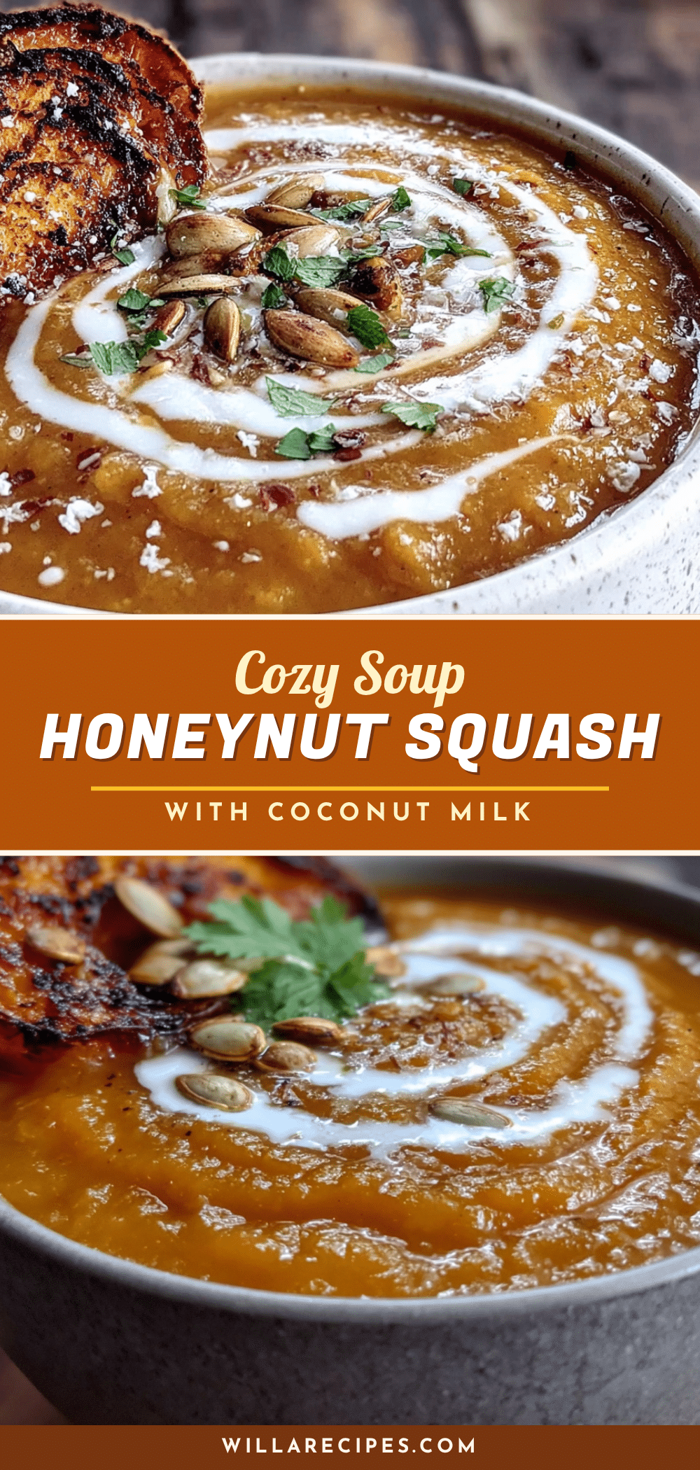 creamy honeynut squash soup with coconut milk recipe