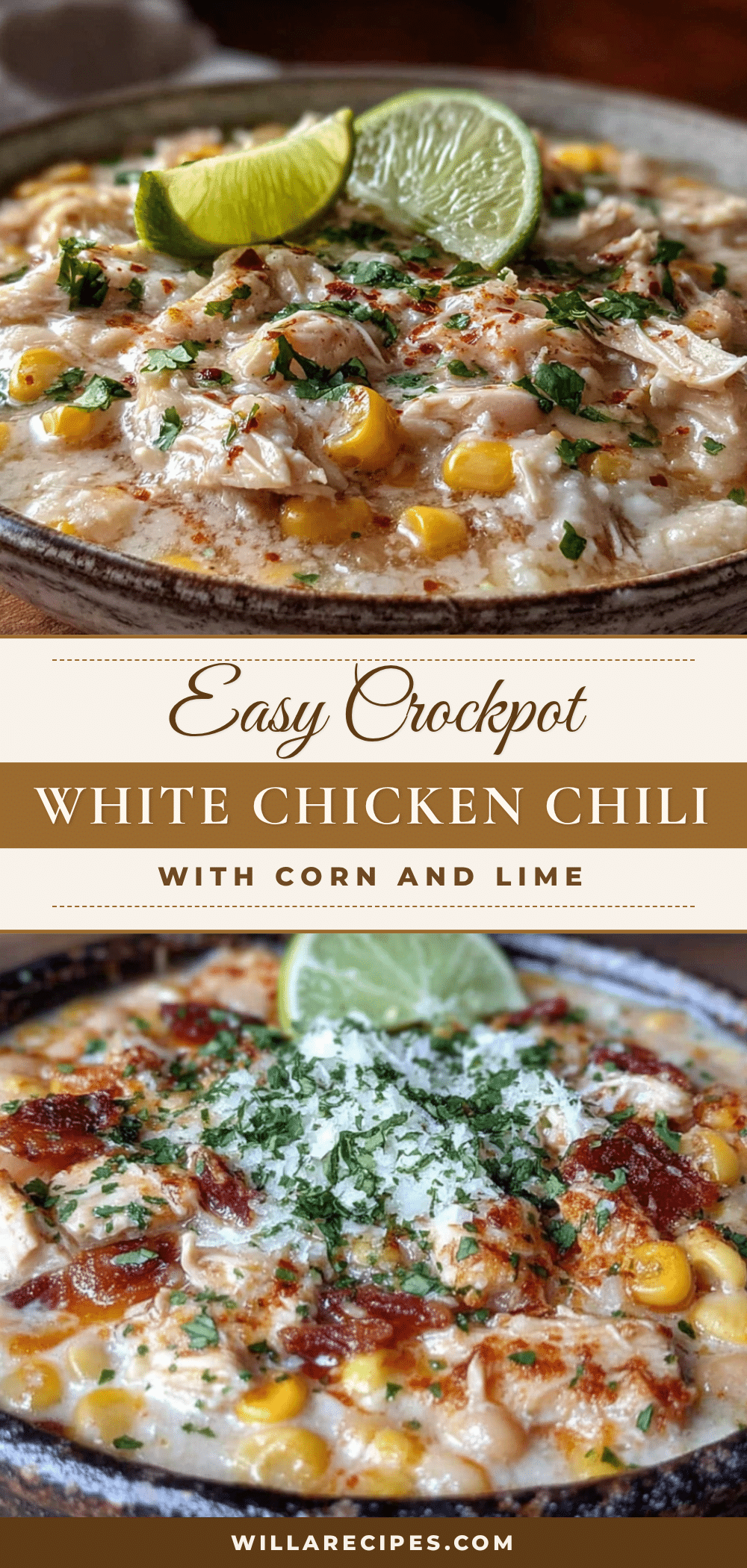 crockpot white chicken chili recipe