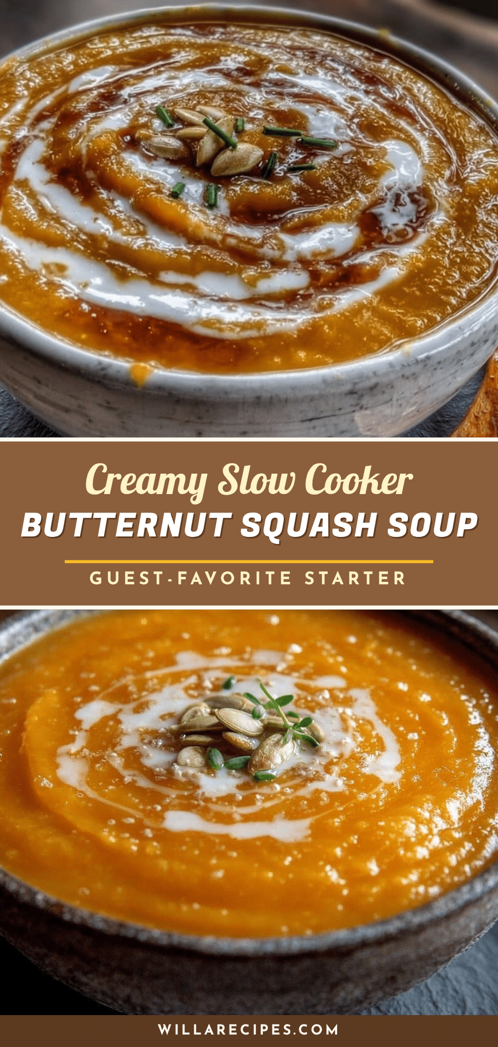 easy slow cooker butternut squash soup recipe
