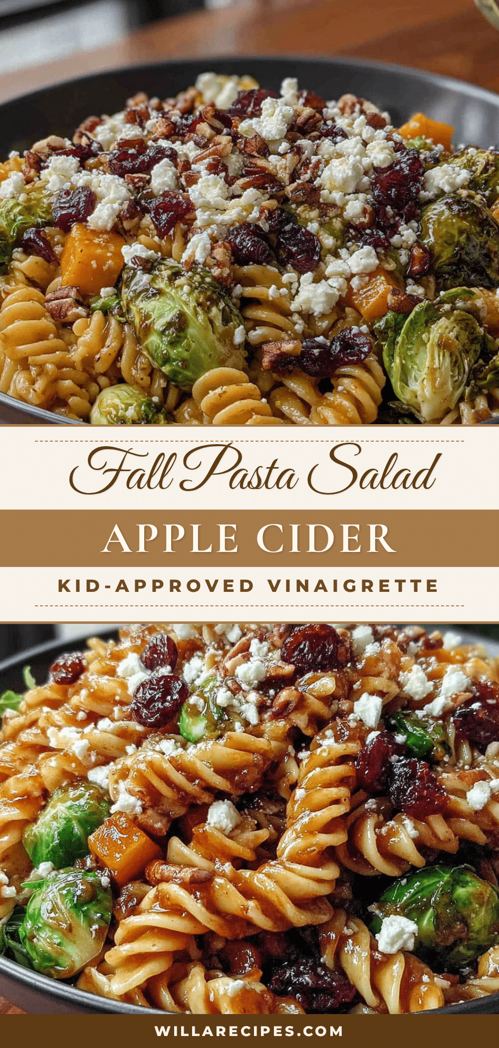 fall pasta salad recipe