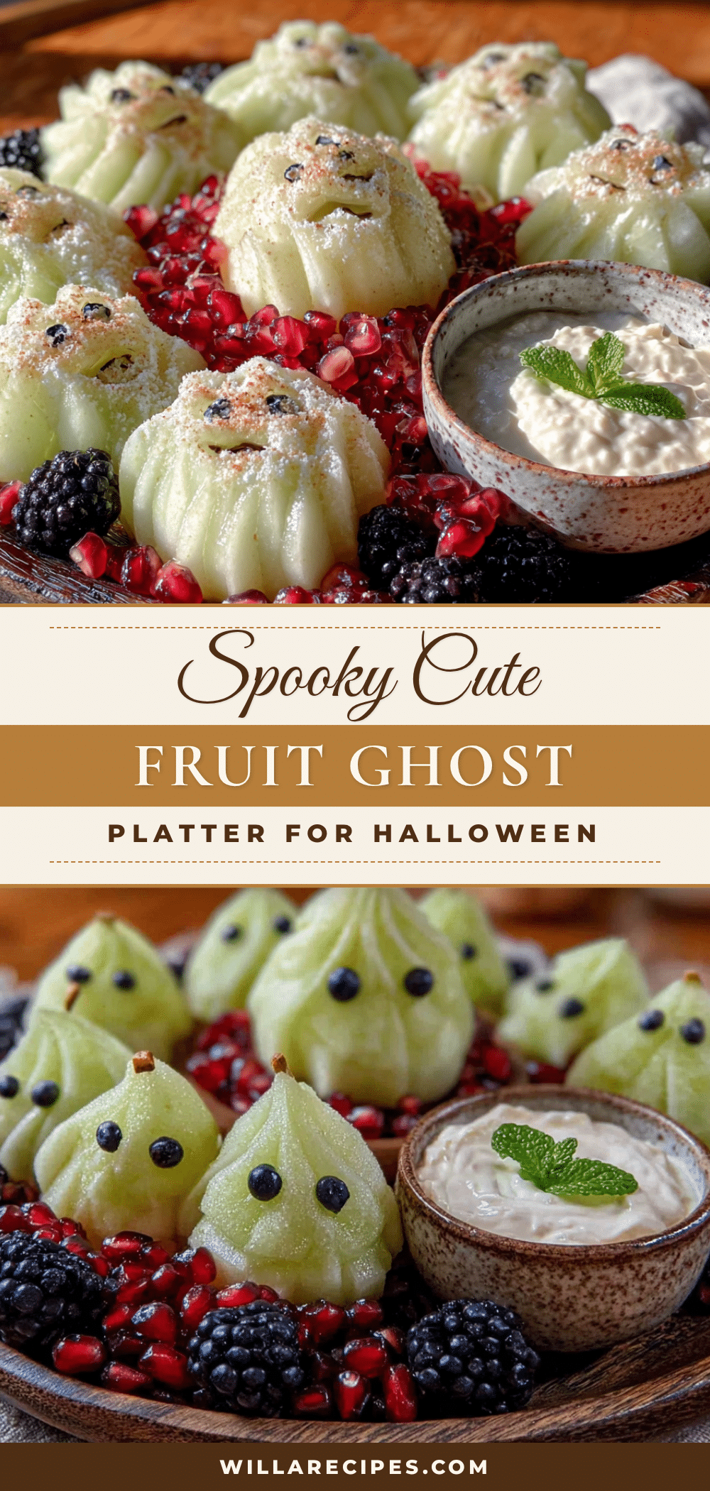 fruit ghost platter recipe