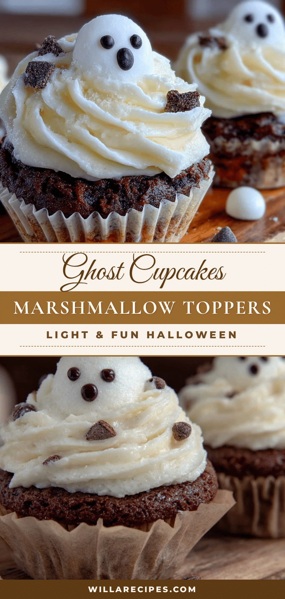 ghost cupcakes recipe