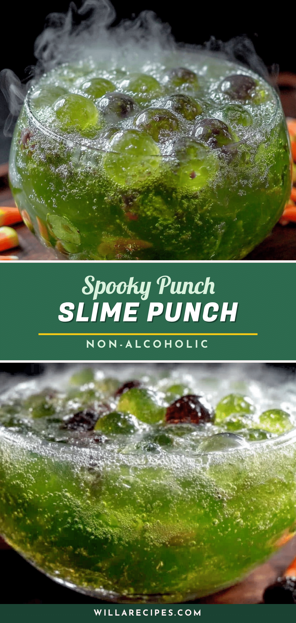 halloween slime punch recipe