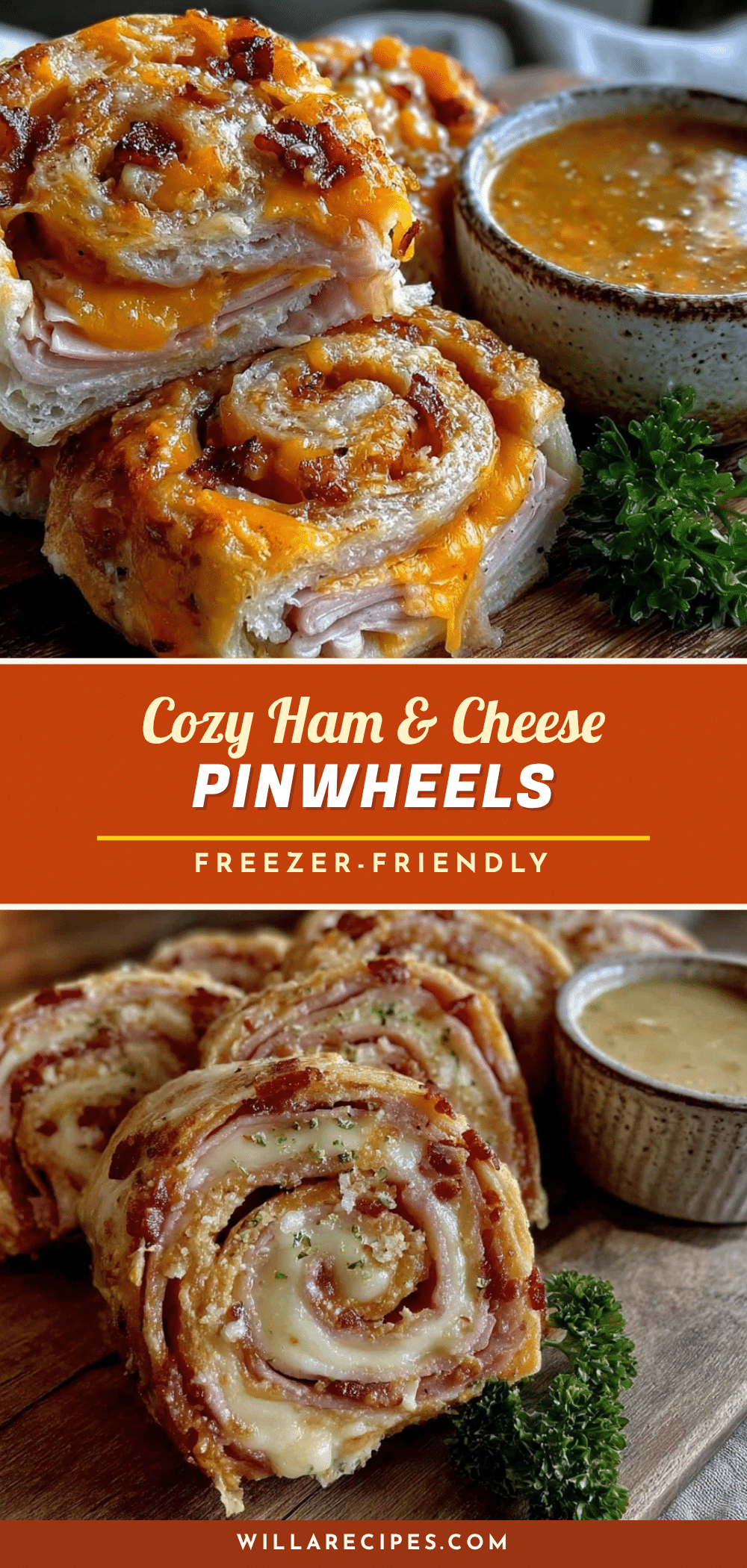 ham and cheese pinwheels recipe
