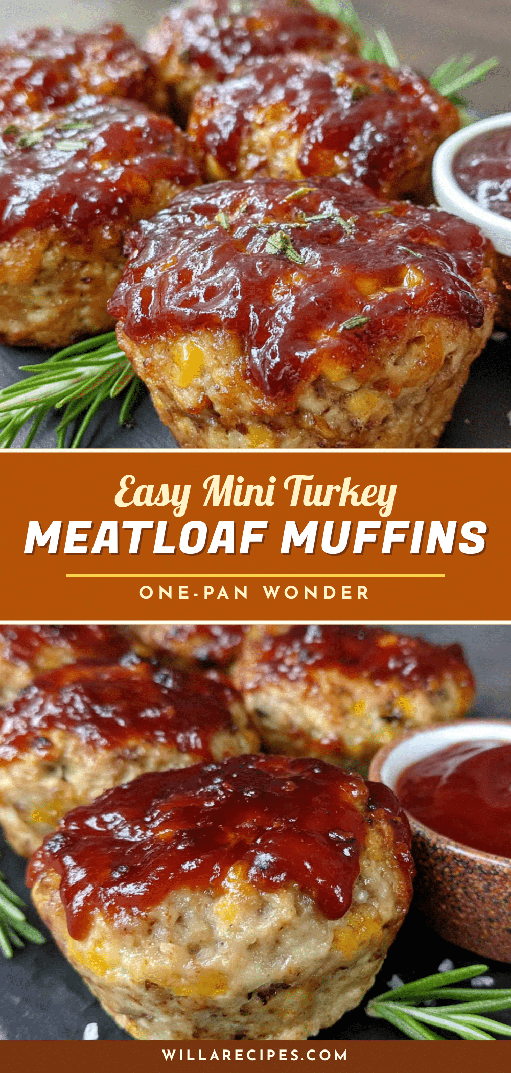 mini turkey meatloaf muffins recipe