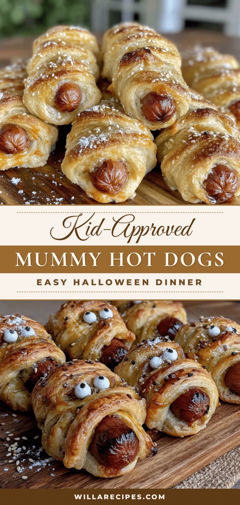 mummy hot dogs recipe