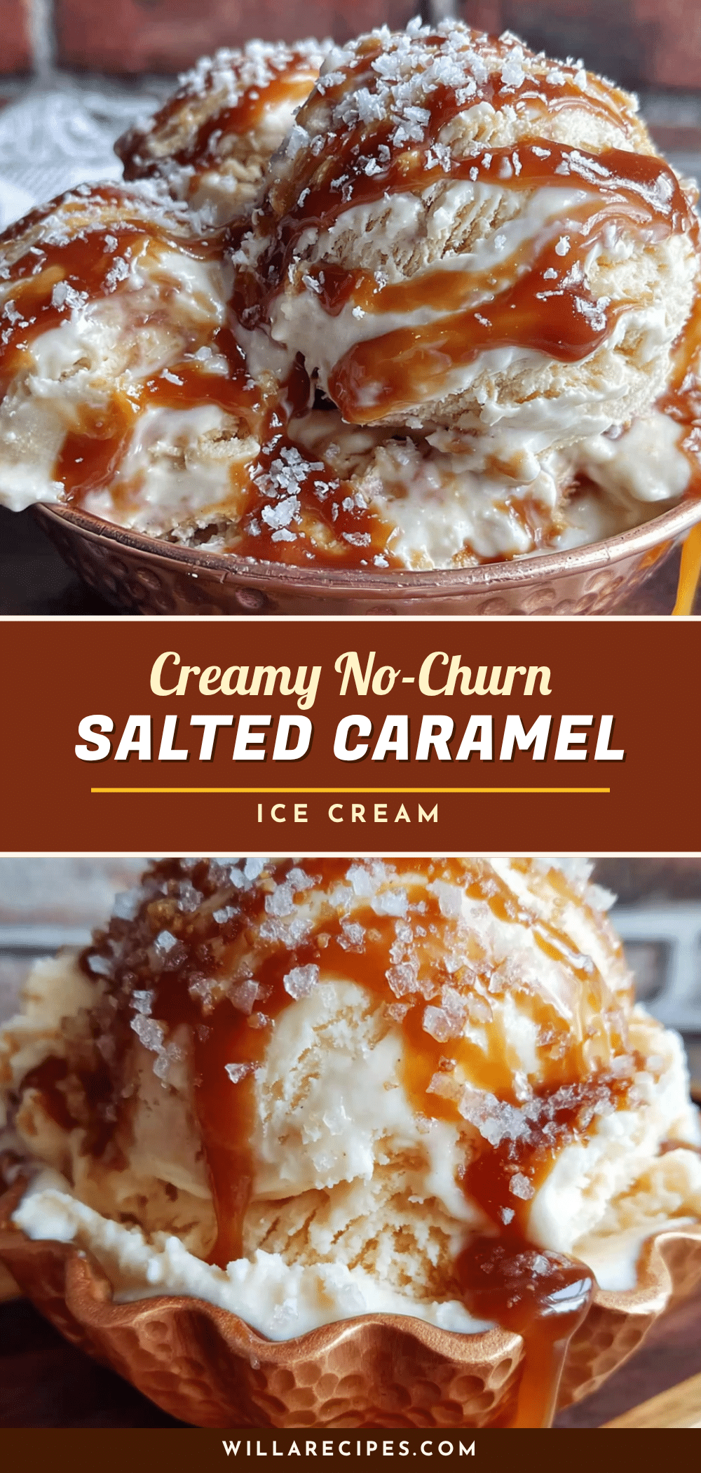no-churn salted caramel ice cream recipe