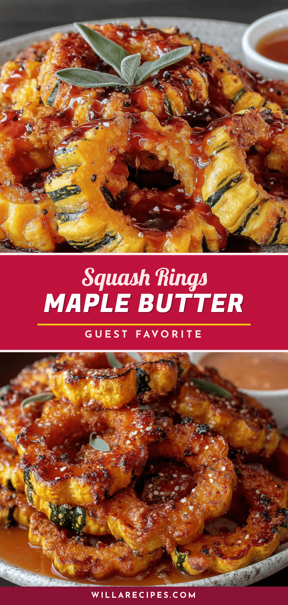 roasted delicata squash rings recipe