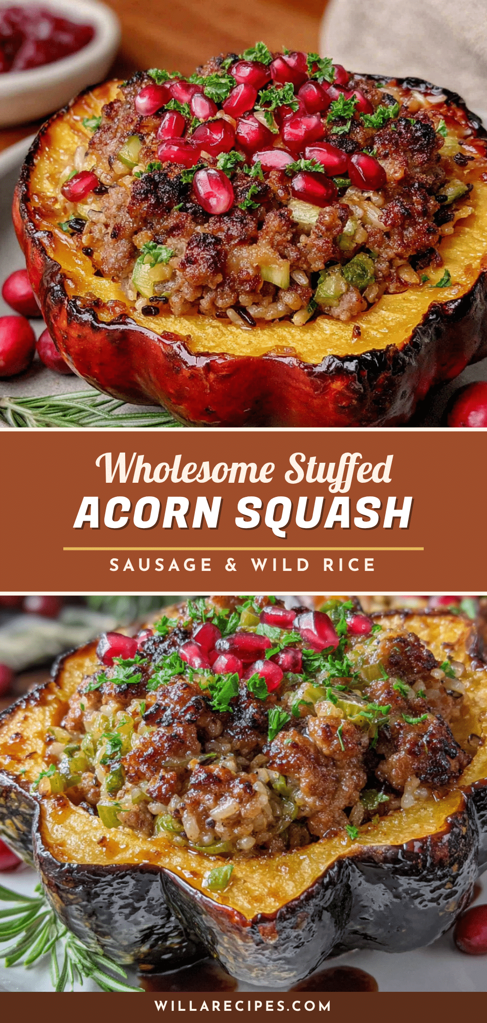 stuffed acorn squash recipe