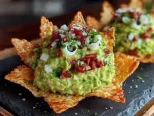 Quick Frankenstein Guacamole Bites - featured image
